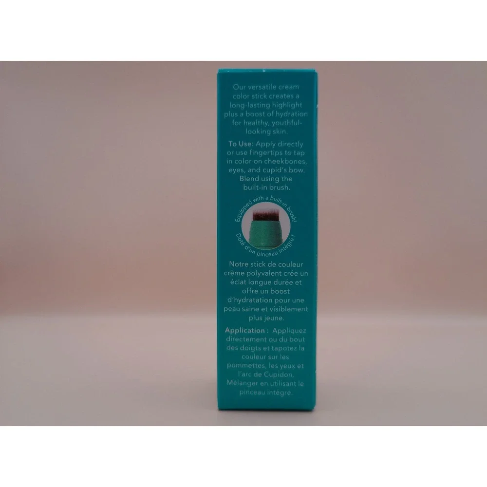 Thrive Causemetics Triple Threat Color Stick Joy Gold Shimmer Highlighter 8g NIB